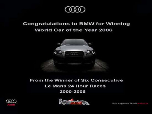 Audi - castigator de sase ori la Le Mans